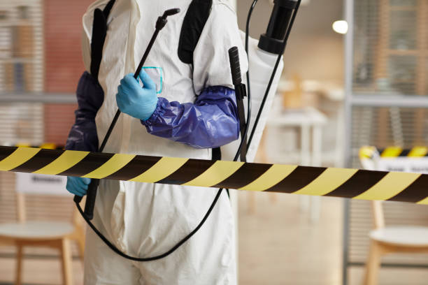 Professional Trauma Scene Cleanup technician working in Rosharon, TX
